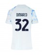 Inter Milan Federico Dimarco #32 Venkovní Dres pro Dámské 2025-26 Krátký Rukáv Inter Milan Federico Dimarco #32 Venkovní Dres pro Dámské 2025-26 Krátký Rukáv